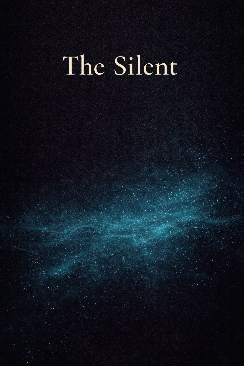 The Silent cover in deep blue tones